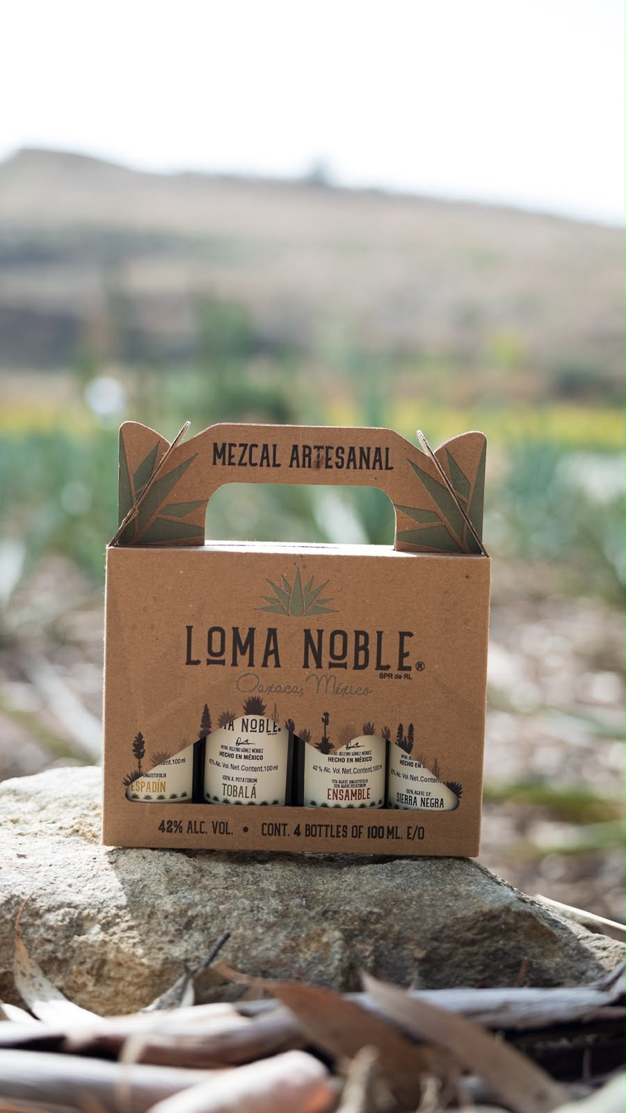Loma Noble Mezcal Tasting Set 4 × 100 ml | Limited Edition