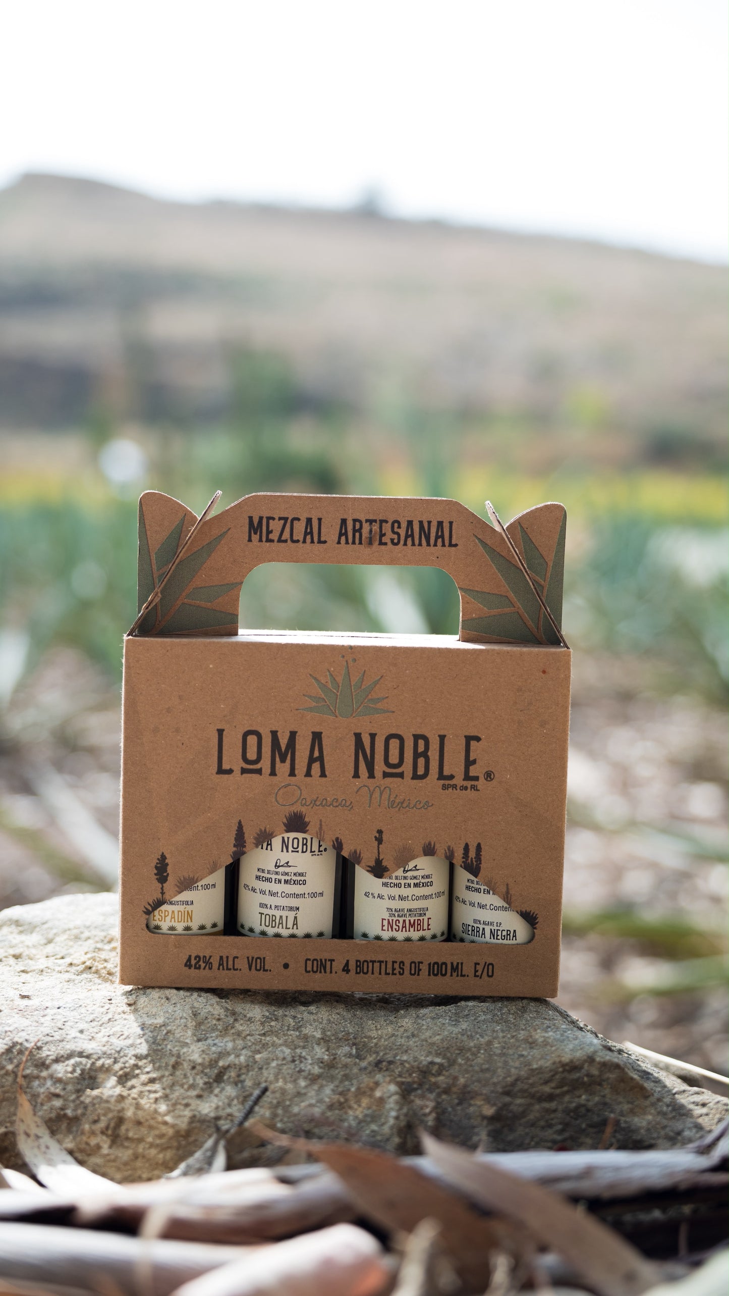 Loma Noble Mezcal Tasting Set 4 × 100 ml | Limited Edition