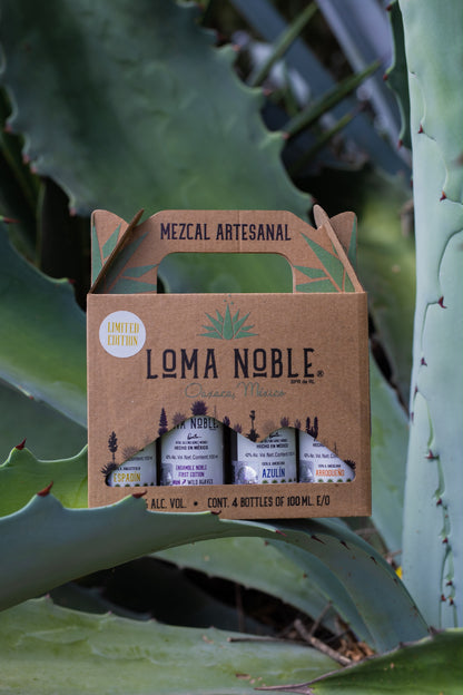 Loma Noble Mezcal Tasting Set 4 × 100 ml | Limited Edition Wild Agaven
