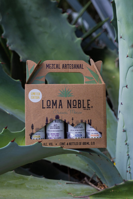 Loma Noble Mezcal Tasting Set 4 × 100 ml | Limited Edition Wild Agaven