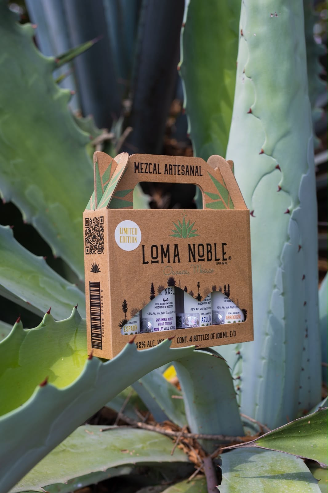 Loma Noble Mezcal Tasting Set 4 × 100 ml | Limited Edition Wild Agaven