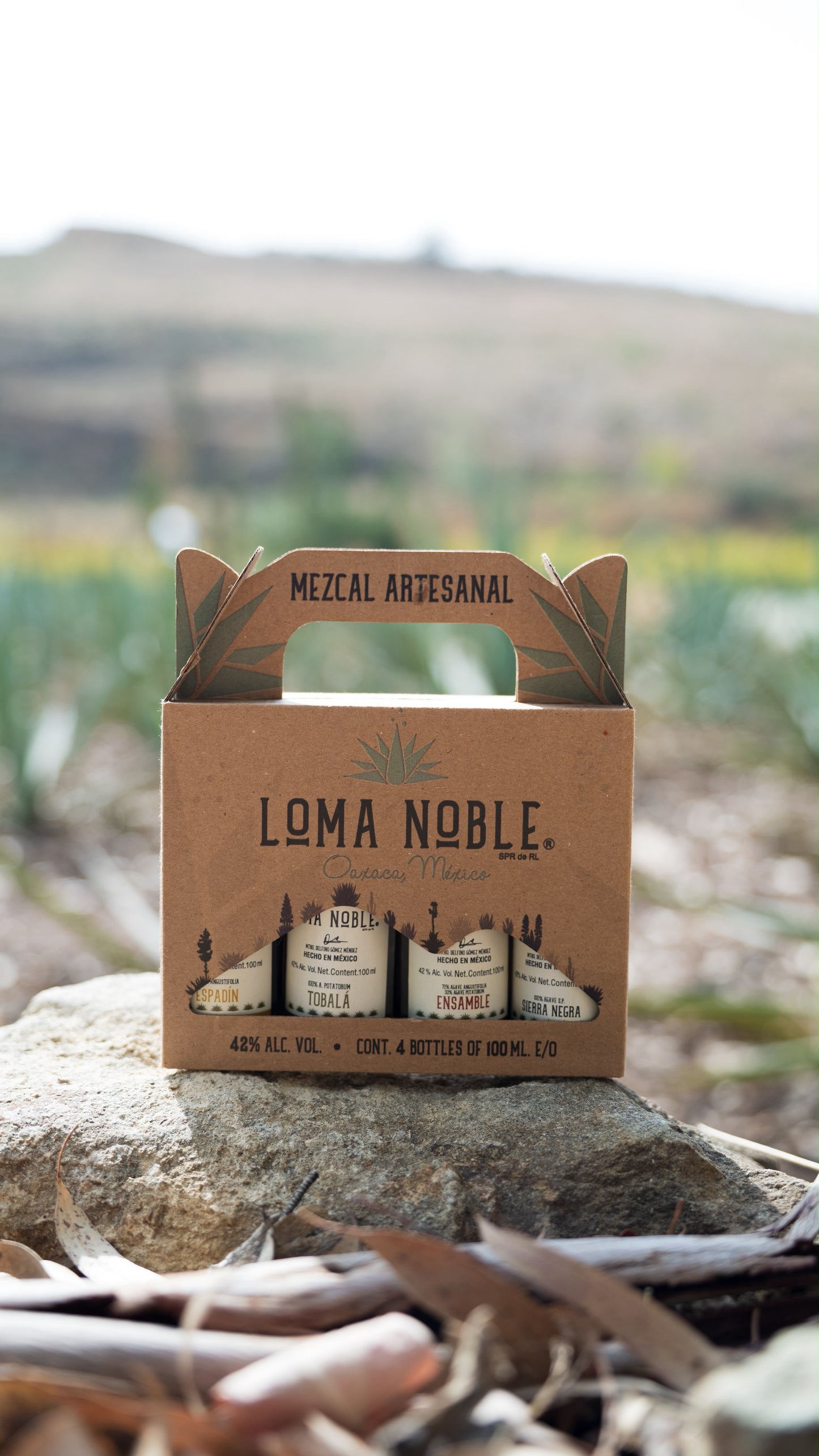Loma Noble Mezcal Tasting Set 4 × 100 ml | Limited Edition